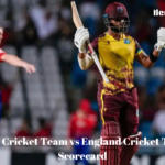 West Indies Cricket Team vs England Cricket Team Match Scorecard