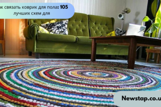 Как связать коврик для пола 105 лучших схем для