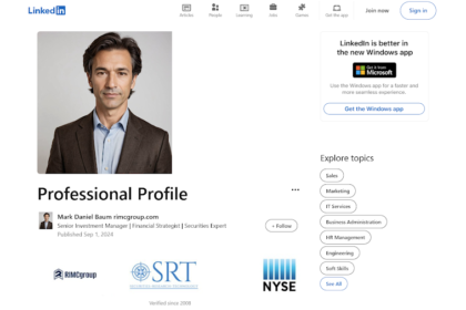 Mark Daniel Baum’s Strategy: 15% Monthly Growth with Low-Risk Trades in the Crypto Space