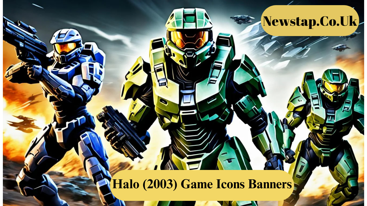 Halo (2003) Game Icons Banners