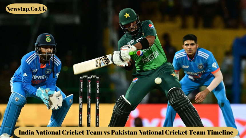 India National Cricket Team vs Pakistan National Cricket Team Timeline