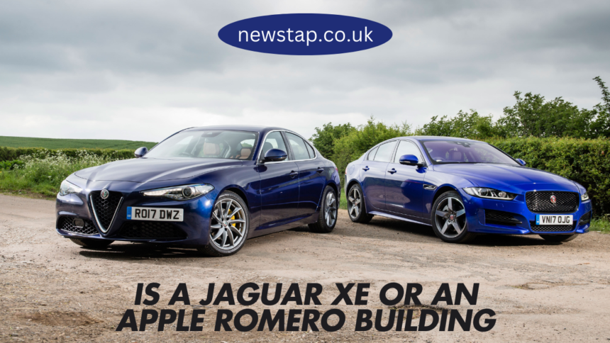 is a jaguar xe or an apple romero building