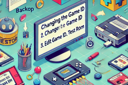 recce how to change game id for patched ds rpm