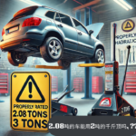 2.08吨的车能用2吨的千斤顶吗