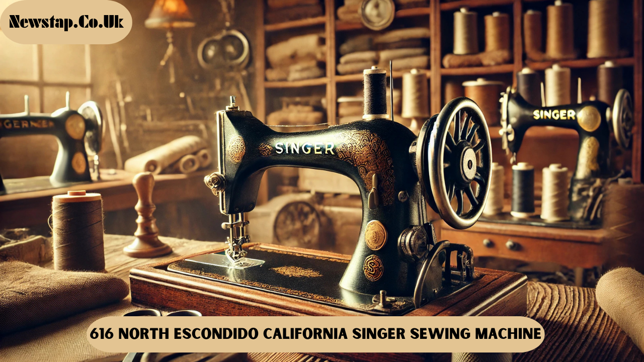 616 North Escondido California Singer Sewing Machine