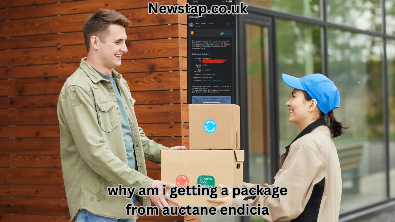 why am i getting a package from auctane endicia
