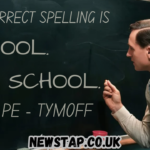 the correct spelling is school not school. some pe - tymoff