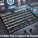 Best Traktor Font to Capture All Characters