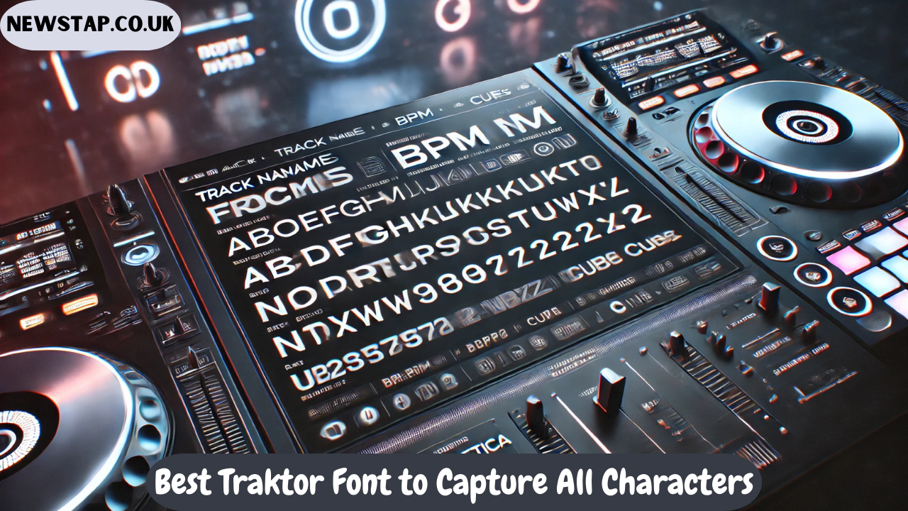 Best Traktor Font to Capture All Characters