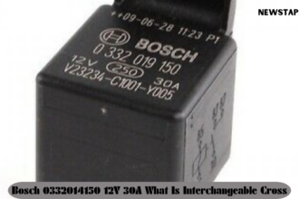Bosch 0332014150 12V 30A What Is Interchangeable Cross