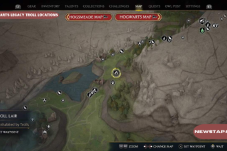Hogwarts Legacy Troll Locations