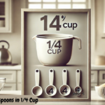 How Many Tablespoons in 1/4 Cup