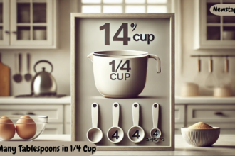 How Many Tablespoons in 1/4 Cup