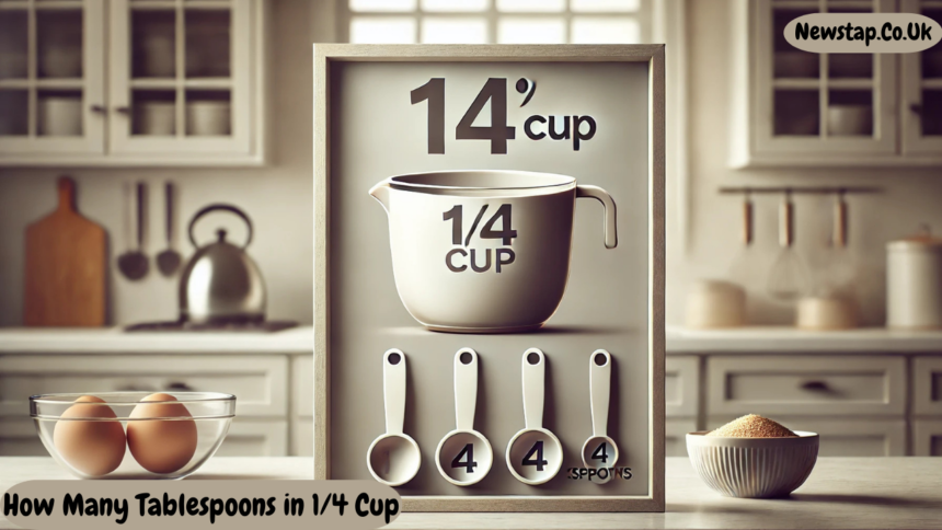 How Many Tablespoons in 1/4 Cup