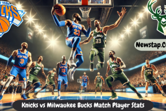 Knicks vs Milwaukee Bucks Match Player Stats