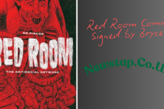 Red Room Comic Signed by Bryce