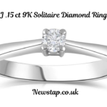 wjj .15 ct 9k solitaire diamond ring