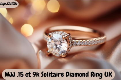 WJJ .15 ct 9k Solitaire Diamond Ring UK