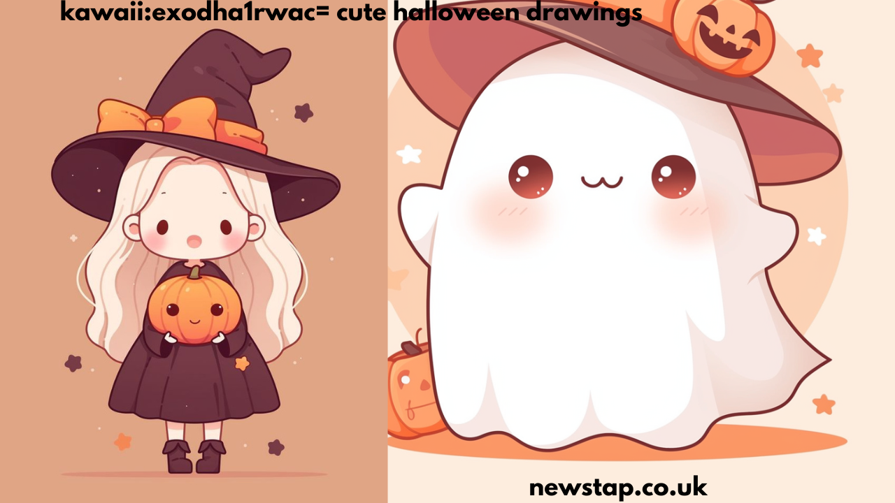 kawaii:exodha1rwac= cute halloween drawings
