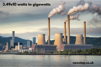 3.49e10 watts to gigawatts