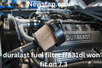 duralast fuel filter ff831dl won't fit on 7.3