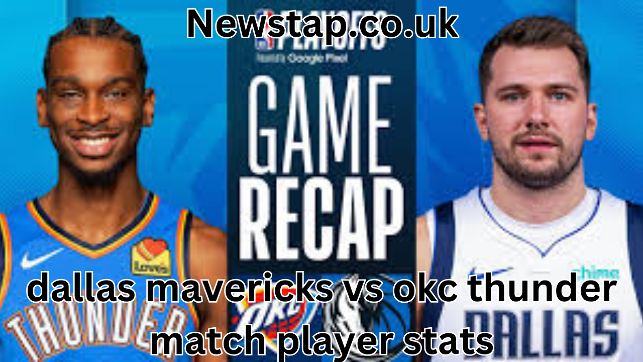 dallas mavericks vs okc thunder match player stats