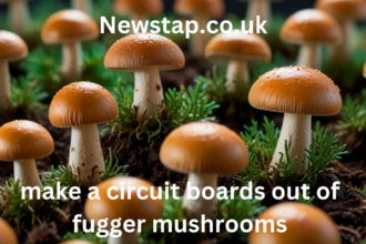 make a circuit boards out of fugger mushrooms