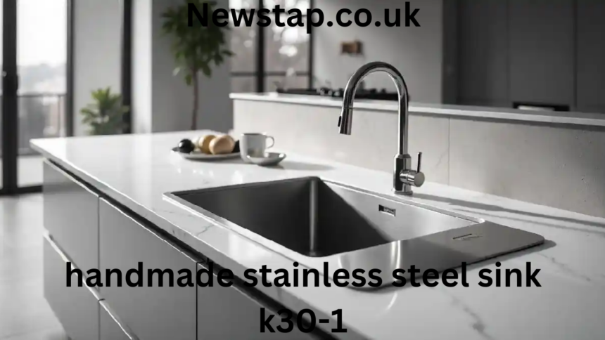 handmade stainless steel sink k30-1