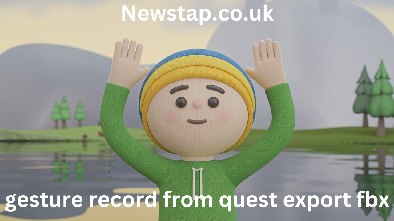 gesture record from quest export fbx