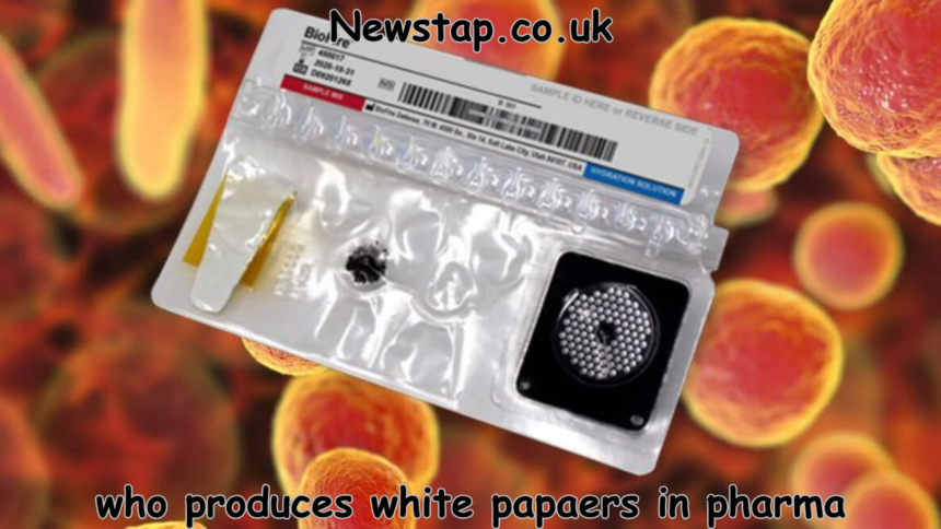 who produces white papaers in pharma