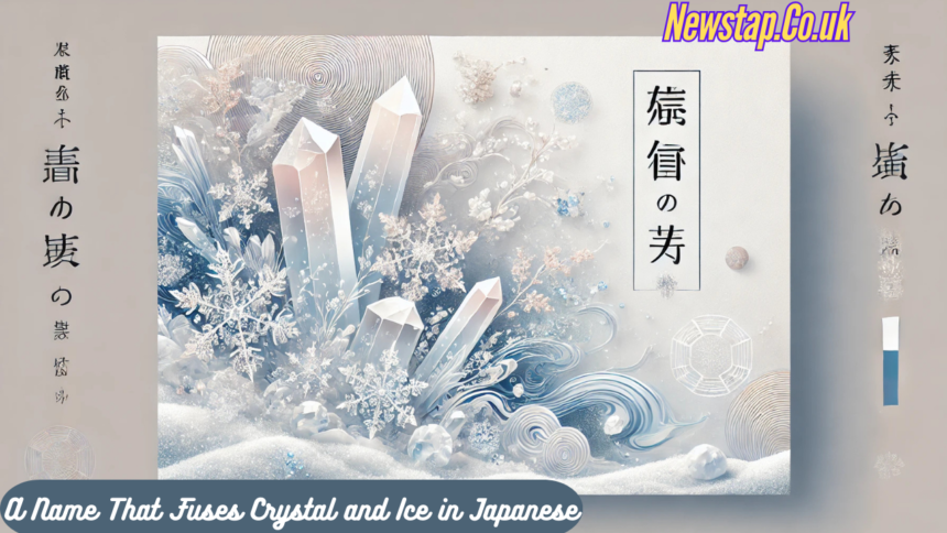 A Name That Fuses Crystal and Ice in Japanese
