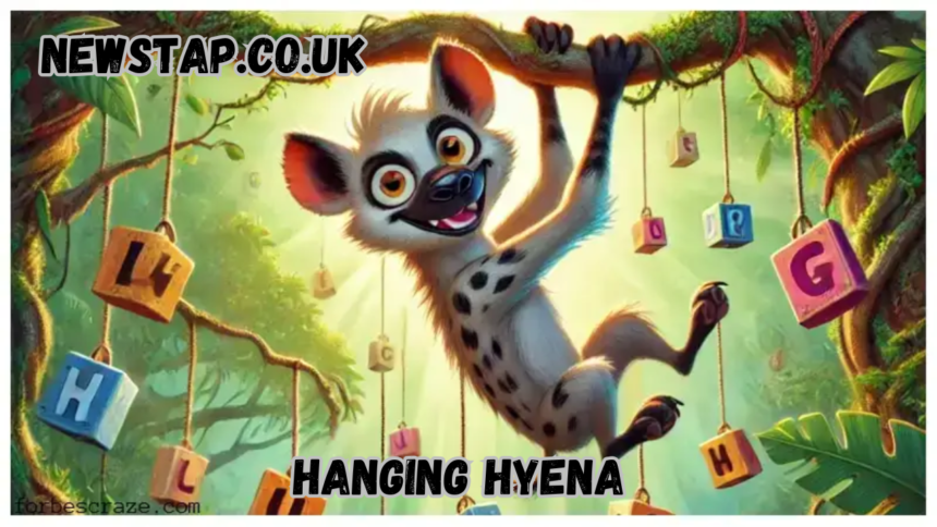 hanging hyena