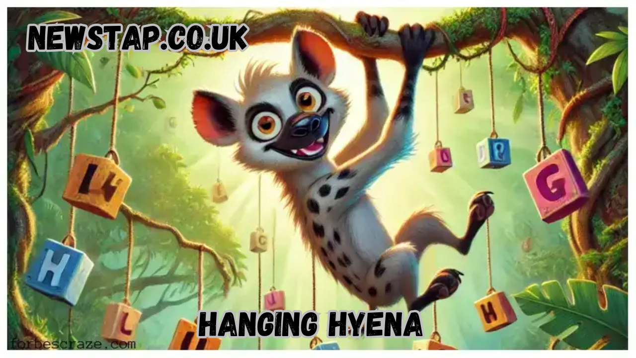 hanging hyena