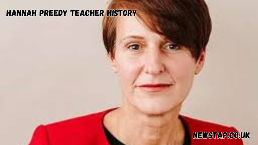 Hannah Preedy Teacher History