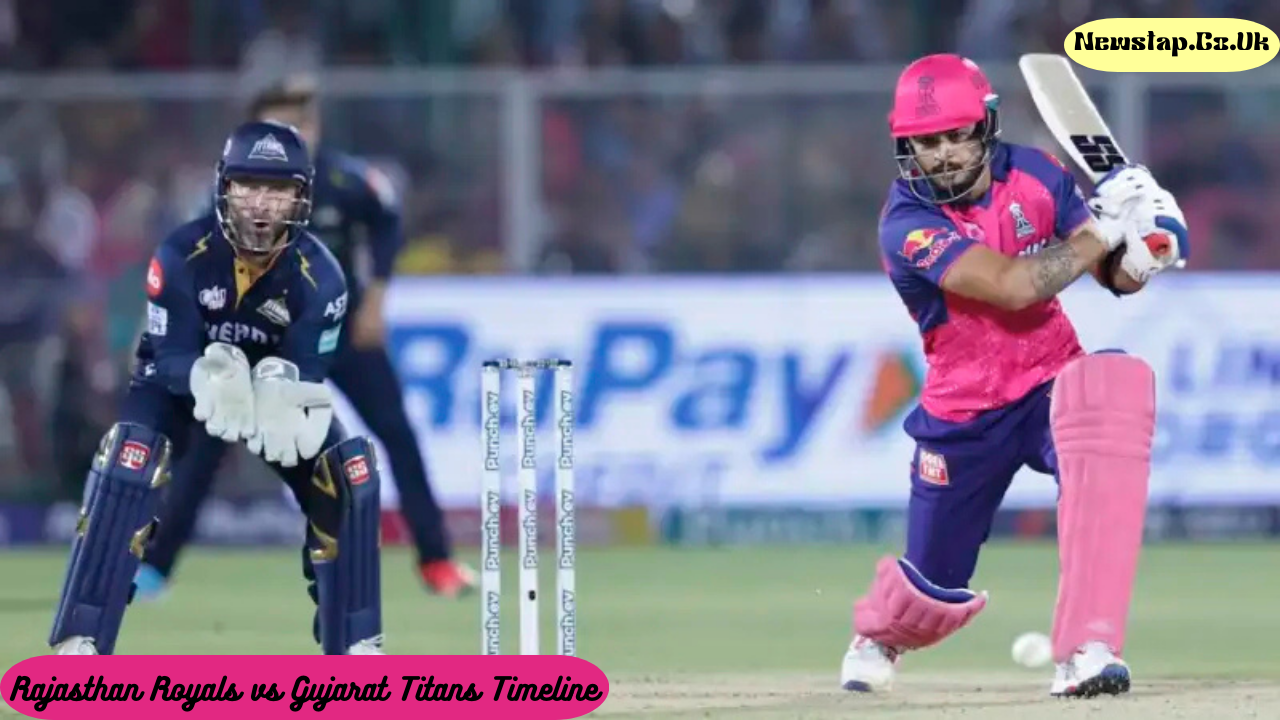 Rajasthan Royals vs Gujarat Titans Timeline