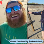 Woman Swallowed by Quicksand Beach