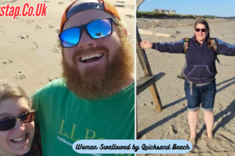 Woman Swallowed by Quicksand Beach