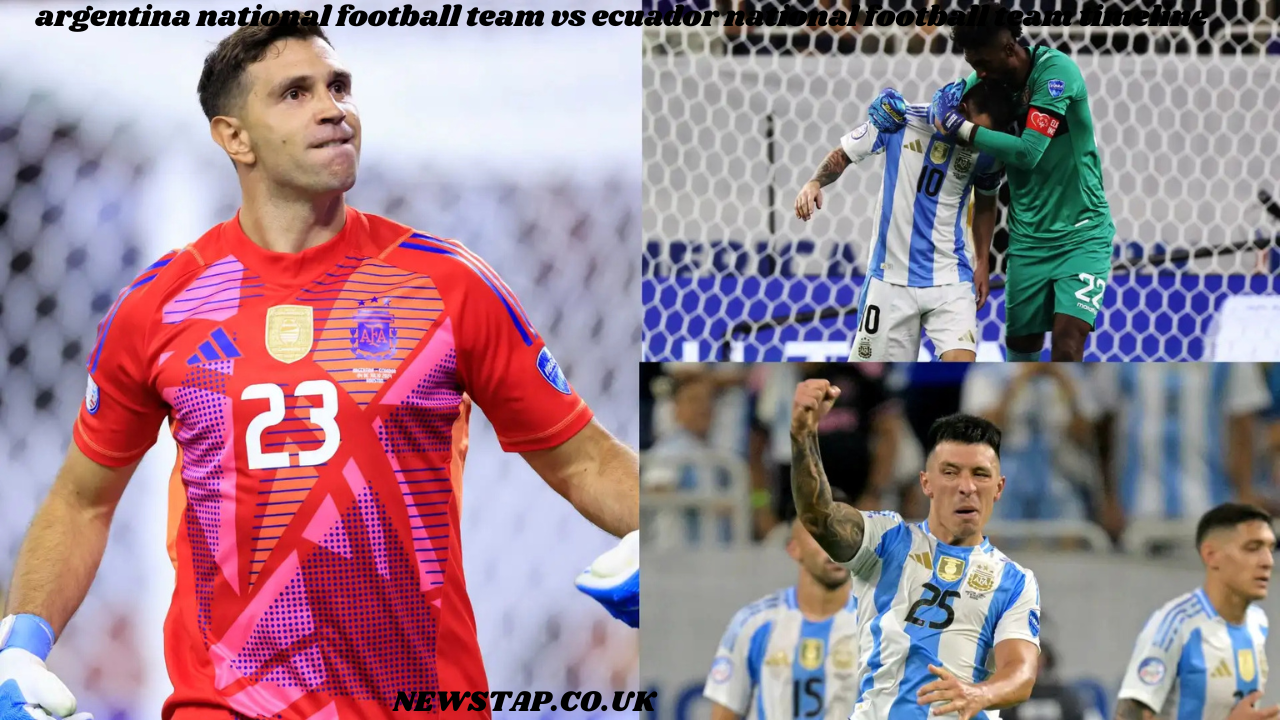argentina national football team vs ecuador national football team timeline