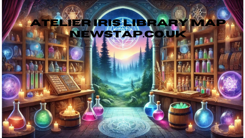 atelier iris library map