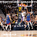 denver nuggets vs lakers match player stats