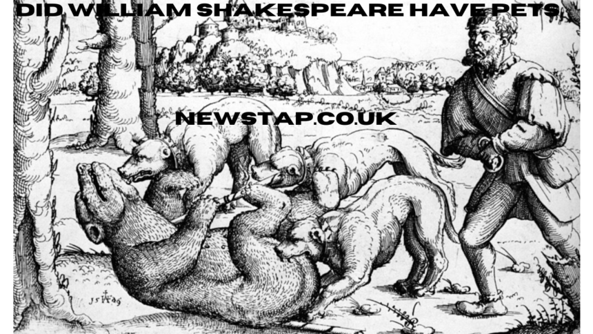 did william shakespeare have pets
