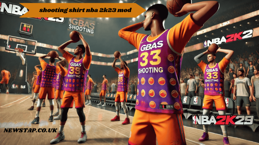 shooting shirt nba 2k23 mod