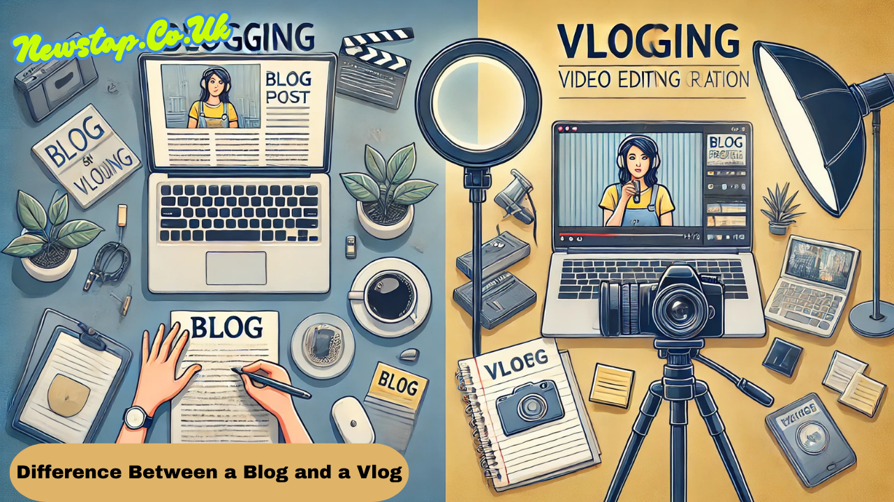 Difference Between a Blog and a Vlog