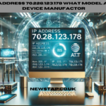 ip address 70.228.123.178 what model and device manufactor