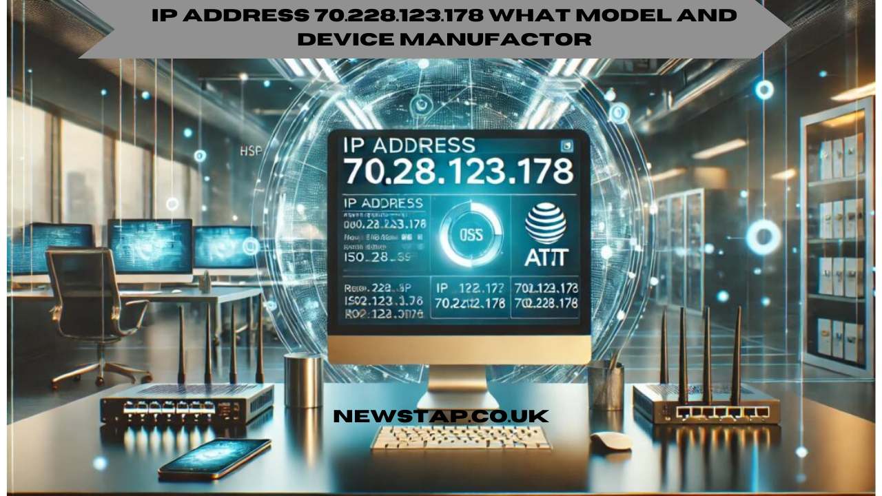 ip address 70.228.123.178 what model and device manufactor