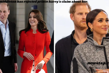 kate middleton has rejected prince harry's claim about her.