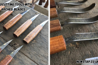 woodcutting tools with arched blades