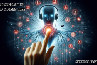 human voice at the end of a phone tree