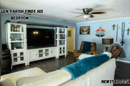 allen parish finds his bedroom