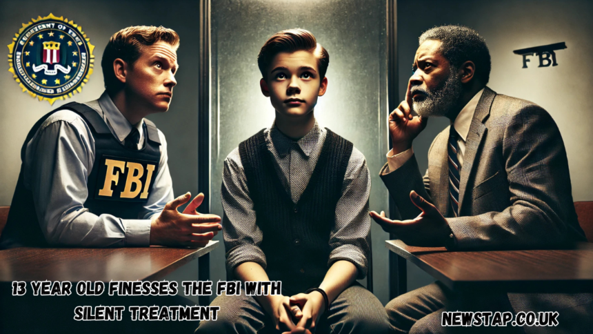 13 year old finesses the fbi with silent treatment